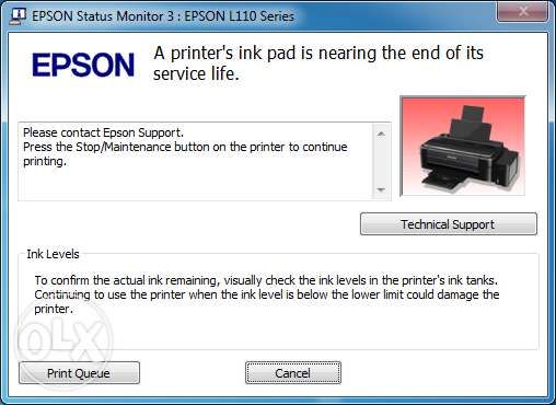 download software reset printer epson l120